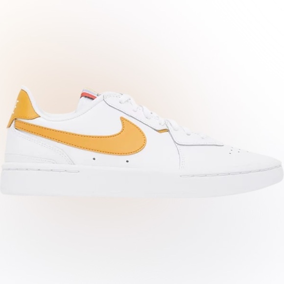 Nike Women’s Court Blanc White Track Red Sneakers 2020 Size 10 - Picture 3 of 8